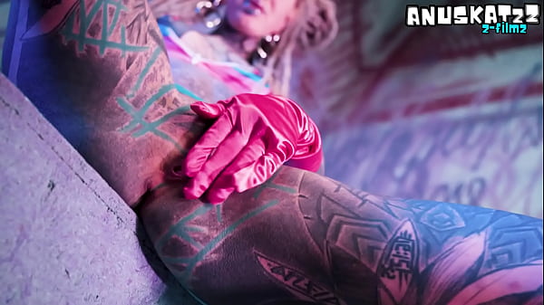 Tattoo Slut DP with Toys: Hardcore Anal Action