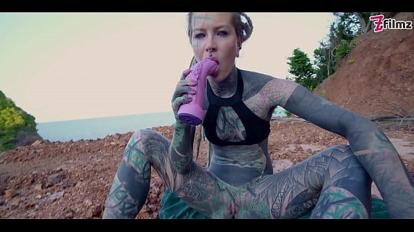 Tattooed Teen Takes It Public: Anal & Piss Fun!