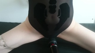 Bound Skeleton Girl Cums Fast and Loud – Halloween Special!