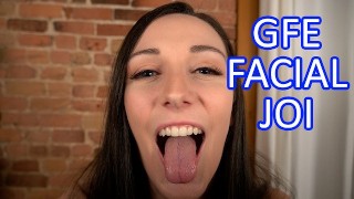 GFE Close-Up Facial JOI – Clara Dee