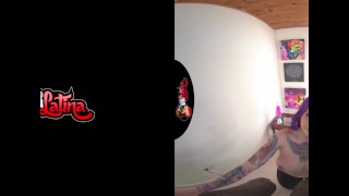 Tattooed Babe Gets Wild in VR