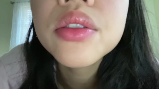 Naughty Teen Begs for a Mouthful