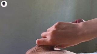 Brunette Deep Throat & Cream Pie