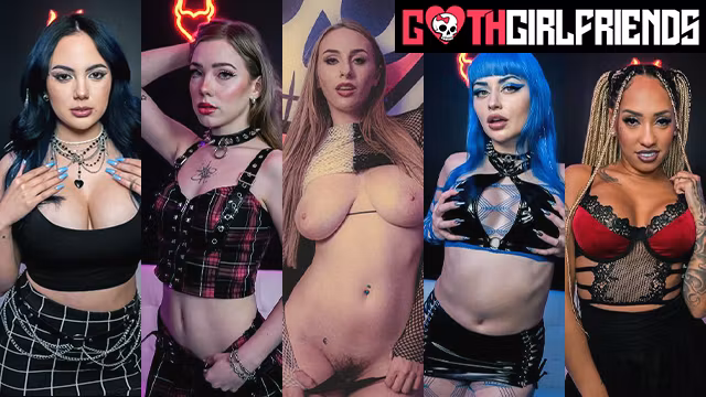 Goth Girls Get Dirty Doggystyle