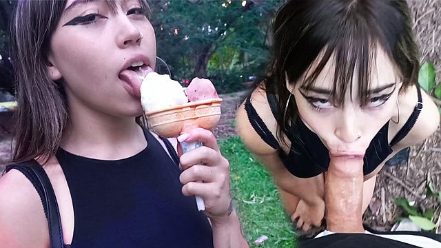 Park Blowjob Gone Wild (POV)