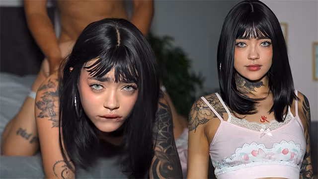 Nailing the Goth Chick