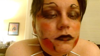Makeup Ruined: Wild Anti-Model Eats & Gets Messy