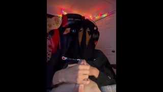 Masked Konig Gets Off Hard