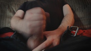 Moaning and Fleshlight Action