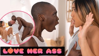 Wild Anal Threesome with Thai and Black Beauties